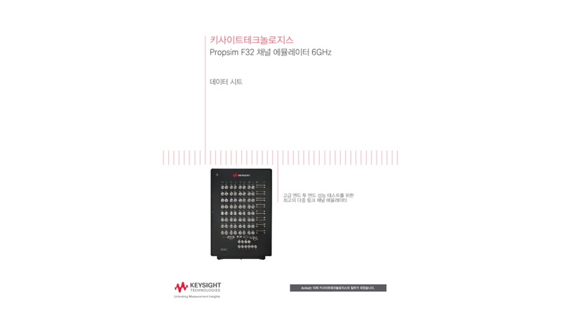 Propsim F32 채널 에뮬레이터 6GHz